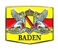 Pin Großherzogtum Baden Schild Wappen Anstecker NEU Anstecknadel