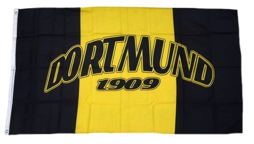 Fahne / Flagge Dortmund 1909 90 x 150 cm