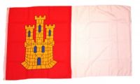 Fahne / Flagge Spanien - Kastilien La Mancha 90 x 150 cm