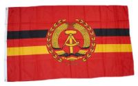 Fahne / Flagge DDR - NVA Volksmarine 90 x 150 cm