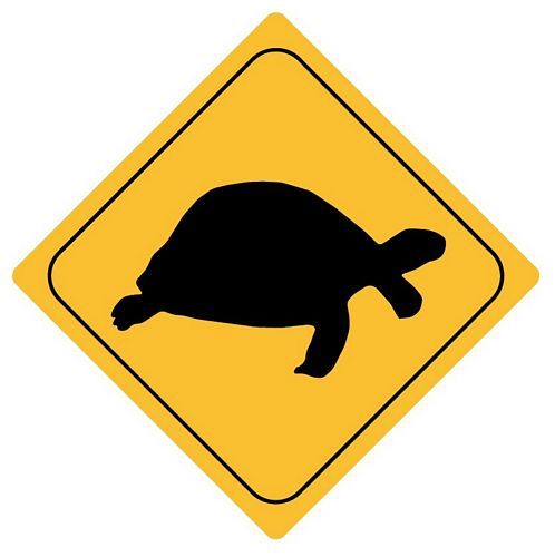 Autoaufkleber Sticker Achtung Schildkröte NEU Aufkleber