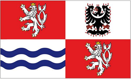 Fahne Flagge Königreich Böhmen 90 x 150 cm 