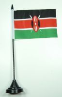 Fahne / Tischflagge Kenia NEU 11 x 16 cm Flaggen