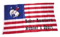 Fahne / Flagge USA - Rodeo 90 x 150 cm