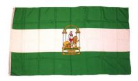 Fahne / Flagge Spanien - Andalusien 90 x 150 cm