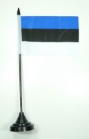 Fahne / Tischflagge Estland 11 x 16 cm Flaggen