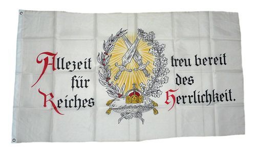 90 x 150 cm Fahne Flagge Deutsches Reich Klagt nicht 