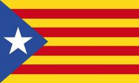 Fahne / Flagge Spanien - Estelada Blava 90 x 150 cm