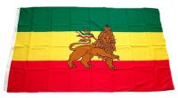 Flagge / Fahne Äthiopien mit Löwe Hissflagge 90 x 150 cm