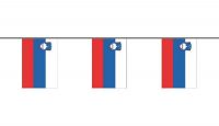Flaggenkette Slowenien 6 m