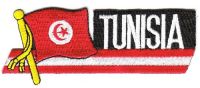 Fahnen Sidekick Aufnäher Tunesien