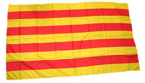 Flagge Fahne Spanien - Katalonien 30 x 45 cm