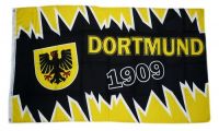 Südtribüne 1909 - Fan sein macht Freude 1 Fahne Flagge Dortmund 90 x 150 cm 