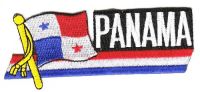 Fahnen Sidekick Aufnäher Panama