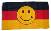 Fahne / Flagge Deutschland Smile 90 x 150 cm