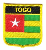 Wappen Aufnäher Fahne Togo