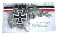 Fahne / Flagge Eisernes Kreuz Treue Eichenlaub 90 x 150 cm