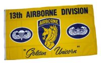 Fahne / Flagge 13th Airborne Division 90 x 150 cm
