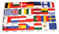 Flagge / Fahne Europa 27 Länder Hissflagge 90 x 150 cm