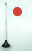 Fahne / Tischflagge Japan 11 x 16 cm Flaggen