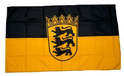 Deutschland Fahne mit Stab 30 x 45cm