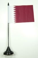 Fahne / Tischflagge Katar NEU 11 x 16 cm Flaggen