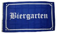 Fahne / Flagge Biergarten 90 x 150 cm