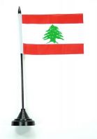 Fahne / Tischflagge Libanon NEU 11 x 16 cm Flaggen
