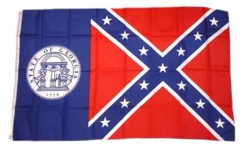 Flagge / Fahne USA - Georgia alt 90 x 150 cm