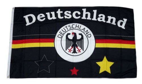 Fahne / Flagge Deutschland Fußball 7 90 x 150 cm