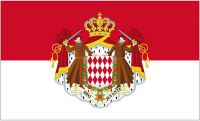 Flagge / Fahne Monaco Wappen Hissflagge 90 x 150 cm