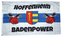 Fahne / Flagge Hoffenheim Badenpower 90 x 150 cm
