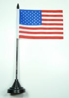 Fahne / Tischflagge USA NEU 11 x 16 cm Flaggen