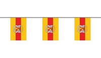 Flaggenkette Großherzogtum Baden Wappen Schrift 6 m