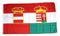 Fahne / Flagge Österreich Ungarn Handel 90 x 150 cm