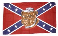 Fahne / Flagge Südstaaten - Bulldog 90 x 150 cm