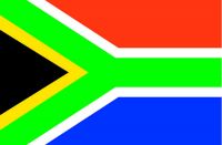 Fahnen Aufkleber Sticker Südafrika