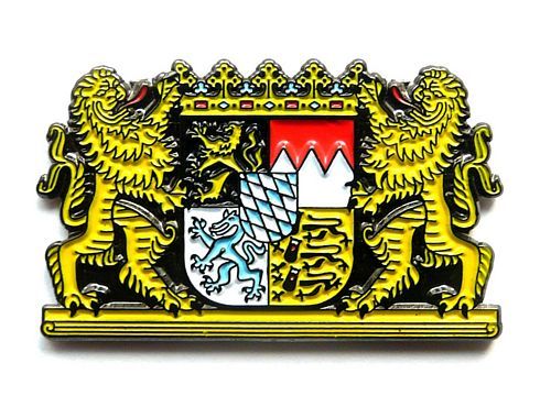 Pin Freistaat Bayern Löwen Wappen Anstecker NEU Anstecknadel