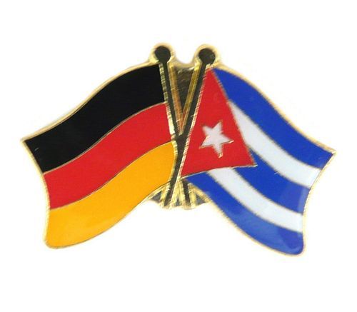 Freundschaftspin Kuba Pin Fahne Flagge 