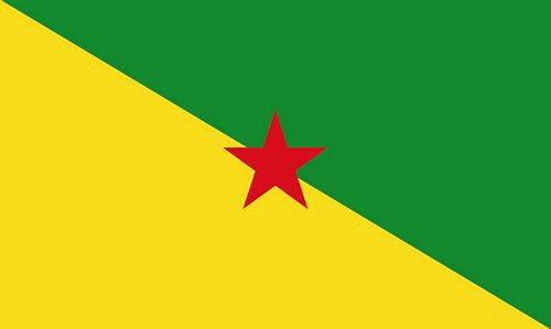 Flagge / Fahne Französisch Guyana Hissflagge 90 x 150 cm
