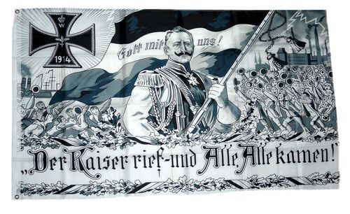 Fahne Flagge Deutsches Reich Fest und Trotzig 90 x 150 cm 