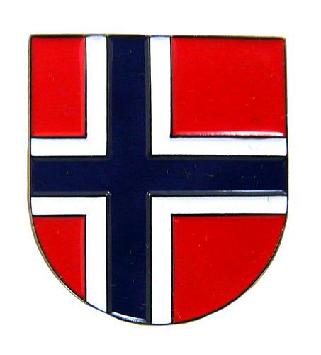 Telemark Wappen,Angel Pin für Norwegen Angler,Anstecker