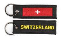 Fahnen Schlüsselanhänger Schweiz