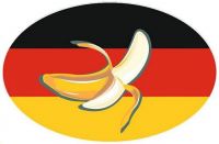 Wappen Aufkleber Sticker Bananenrepublik Deutschland