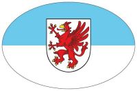 Wappen Aufkleber Sticker Vorpommern