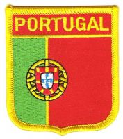 Wappen Aufnäher Fahne Portugal