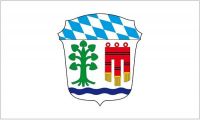Fahne / Flagge Landkreis Lindau Bodensee 90 x 150 cm