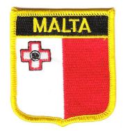Wappen Aufnäher Fahne Malta