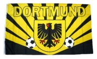 Fahne / Flagge Dortmund Wappen 90 x 150 cm