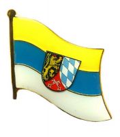 Flaggen Pin Oberpfalz NEU Fahne Flagge Anstecknadel